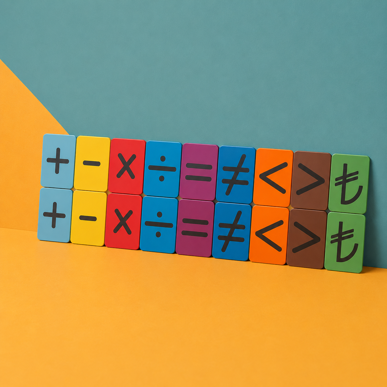Magnet Matematik İşaretleri (3 takım)